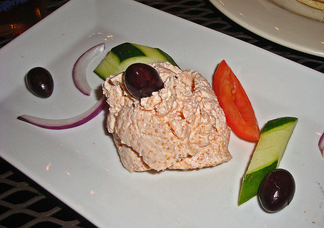 Taramosalata (carp roe Greek dip)