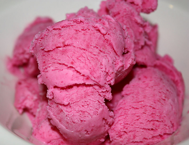 Beet Chocolate Chip Ice Cream