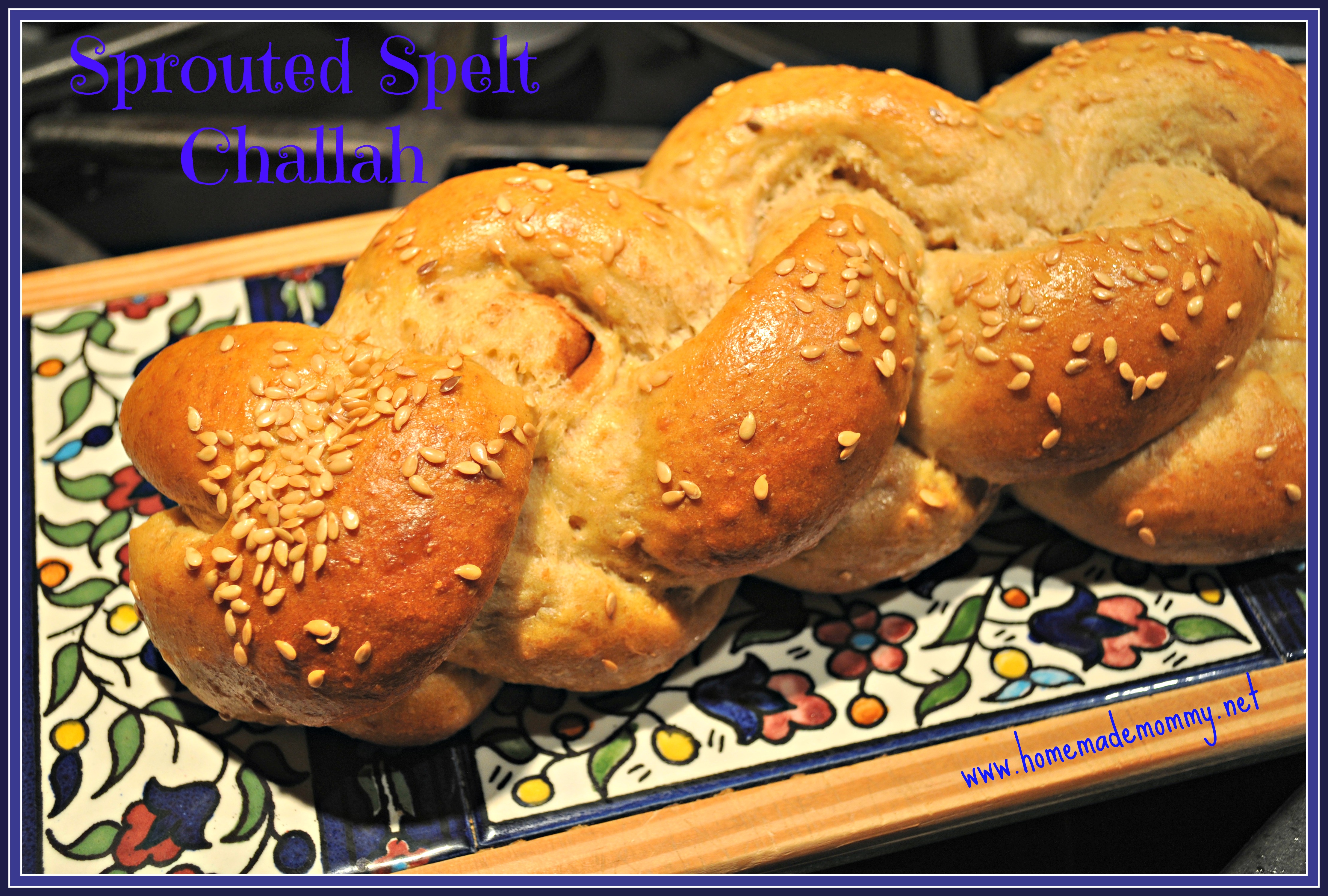 Sprouted Spelt Challah