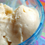 Real Milk Vanilla Ice Cream by Homemade Mommy