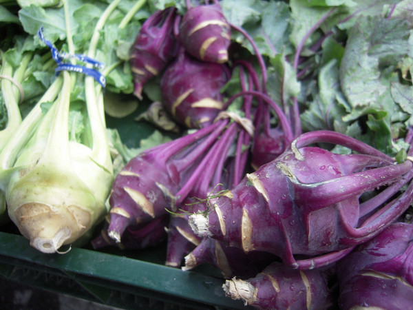 Kohlrabi Au Gratin