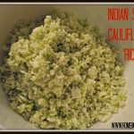 Indian Spiced Cauliflower Rice by Homemade Mommy