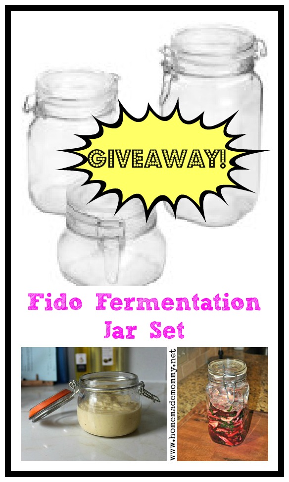 Giveaway Week 1: Fido Fermentation Jar Set