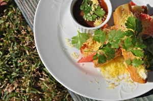 Beef Tongue Flautas via Homemade Mommy