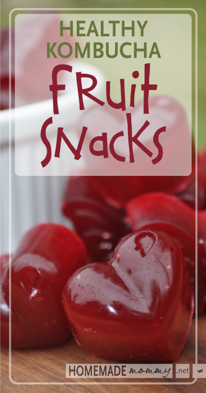 Kombucha Fruit Snacks | www.homemademommy.net