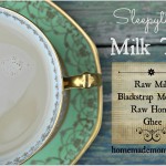 Sleepytime Milk Tea via Homemade Mommy