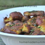 Smashed and Roasted Potatoes via Homemade Mommy