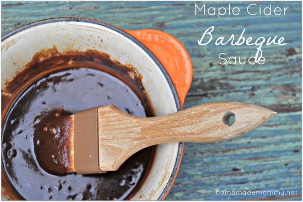 Homemade Maple Cider Barbeque Sauce