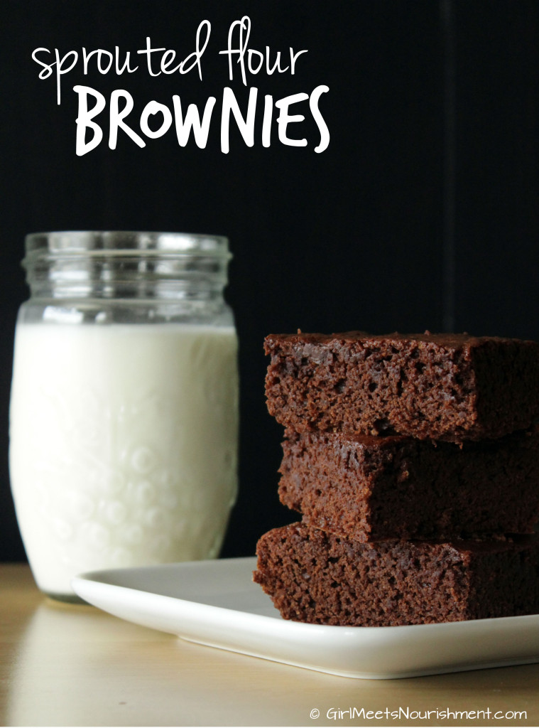 Sprouted Flour Brownies