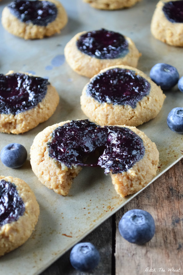 Blueberry Jam Thumbprint Cookies DSC_0886