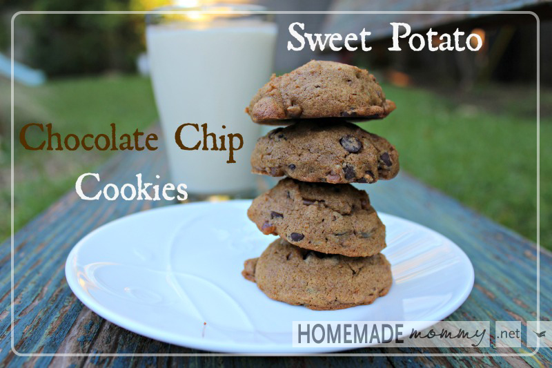 Sweet Potato Chocolate Chip Cookies