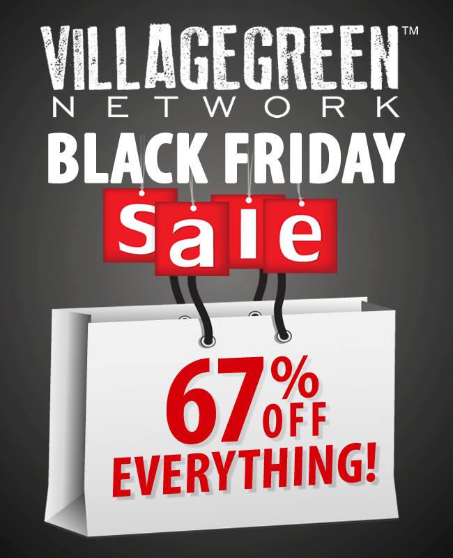 Black Friday Sale: 67% Off Village Green Network E-Books, Classes & Meal Plans