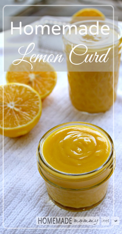 Homemade Lemon Curd | www.homemademommy.net