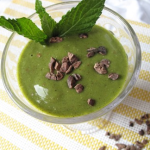 Mint Chocolate Chip Green Smoothie