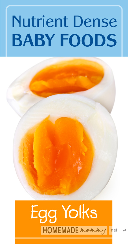 Nutrient Dense Baby Foods: All About Egg Yolks | www.homemademommy.net