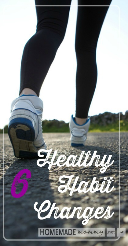 What have I been up to lately? These 6 Healthy Habit Changes have changed my life for the better! | www.homemademommy.net