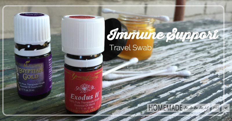 Immune Support Travel Swab