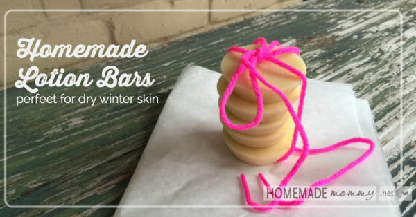 Homemade Lotion Bars | www.homemademommy.net