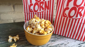 Homemade Caramel Popcorn