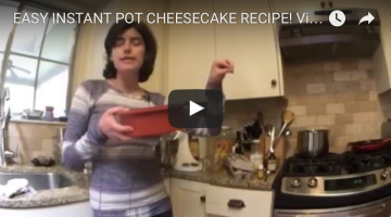 [VIDEO TUTORIAL] Instant Pot Lemon Cheesecake