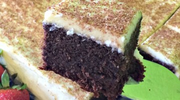 Einkorn Chocolate Sheet Cake