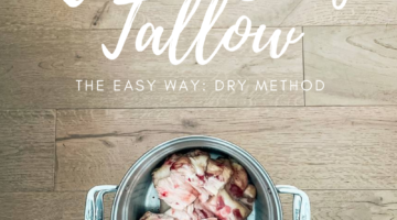 What is Beef Tallow? Includes Recipe for Rendering Tallow!